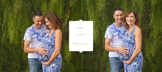 Maternity portrait photography