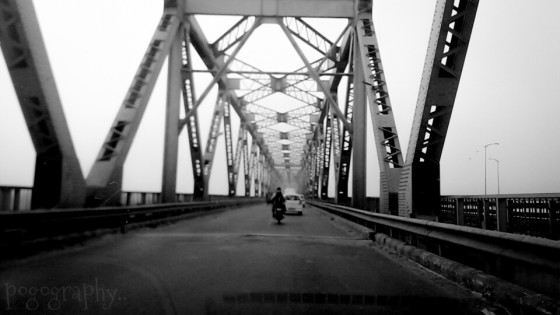 Feel the silence of the bridge ..massive stress still it stands