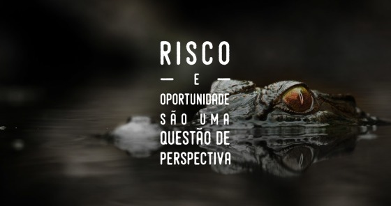 Risco é só uma questão de visão pelo ângulo certo!