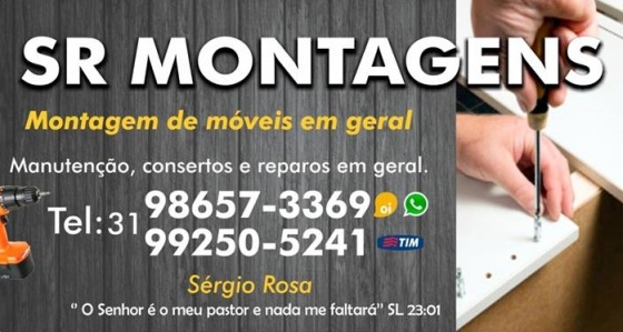 MONTAGENS DE MOVEIS EM TODO VALE DO AÇO