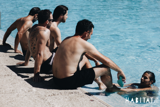 Servizio per Habitat: pool party - Lignano 2017