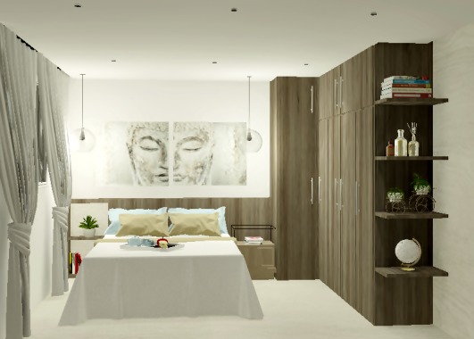 Quarto do Casal com armário planejado