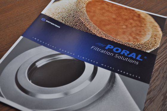 Poral, groupe Sintertech. Brochure commerciale.