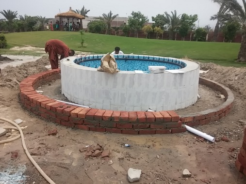Fountains construction 
