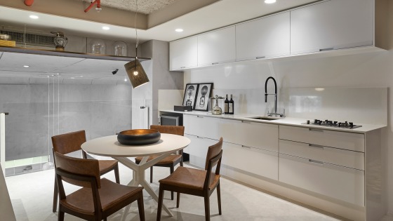 Cozinha - A escolha do acabamento é fundamental para o melhor uso no seu ambiente.
