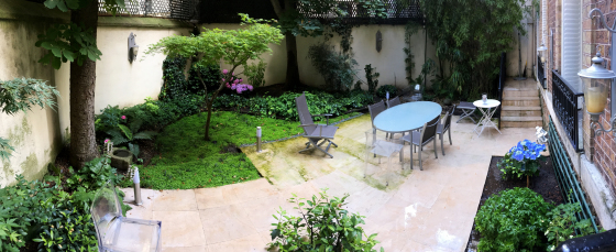 Restauration d'un jardin d'hôtel particulier