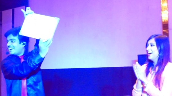 Magician Tarun reading mind