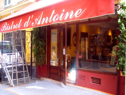 2014- Restaurant "Bistrot d'Antoine" avant projet 