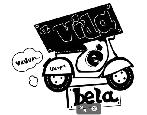 Ilustração para Tshirt
