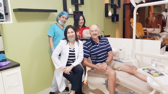 Thank you Mr. Ted Grant for choosing Oradent to bring back your smile. 