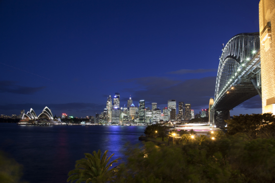 Sydney by night