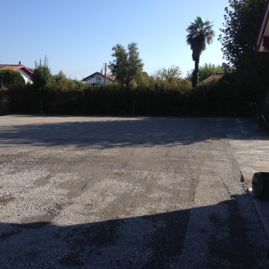 empierrement parking