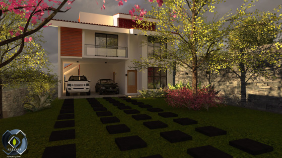 Casa H.Proyecto realizado en Honduras