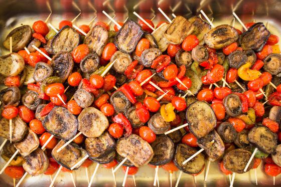 BROCHETTES DE LEGUMES