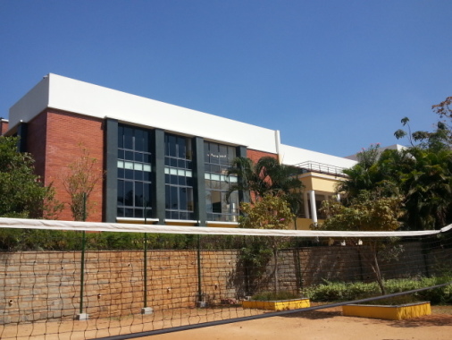 External painting work CBSE Senior 
Block