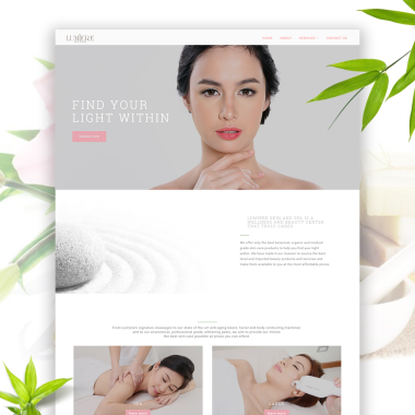 Website Design - Lumiere Skin & Spa