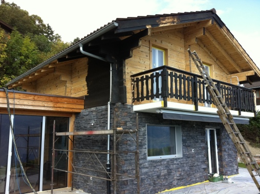 Sablage chalet