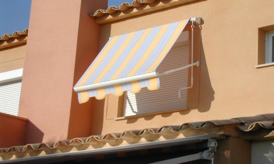 toldo punto recto