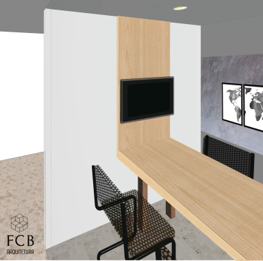 Projeto Show Room e Sala de Reuniões