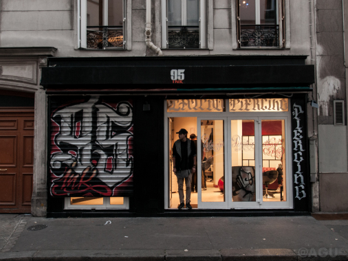 La boutique vu de l'extérieur