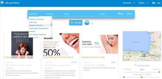 Búsqueda de las mejores ofertas para los pacientes.