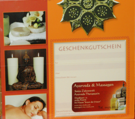 Gutscheine zum Verschenken