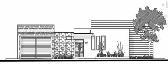 ALZADO CASA ROMAN