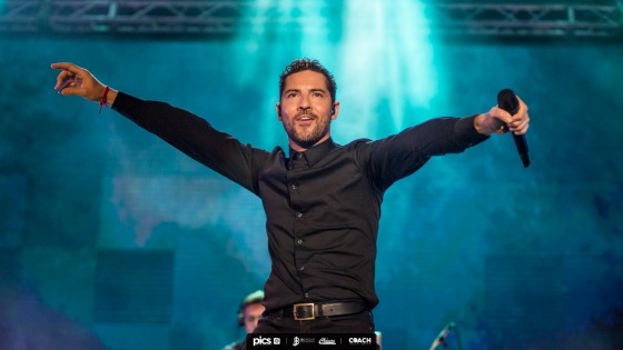 David Bisbal en concierto, Uruguay.