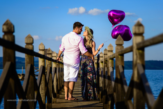 Ensaio fotográfico pré casamento com Lady e Bruno.