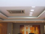 Forro decorado em drywall