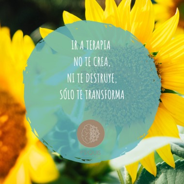 Ir a terapia, te cambia la vida