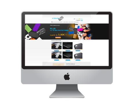 Webdesign site E-covershop.com