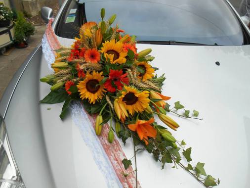 décor de voiture pour mariage