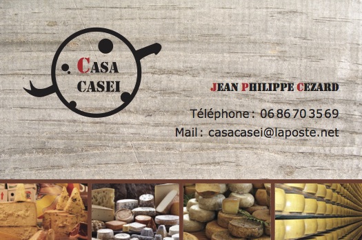 Carte de visite pour un fromager indépendant