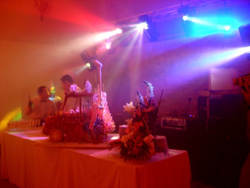 Presentation de gateau