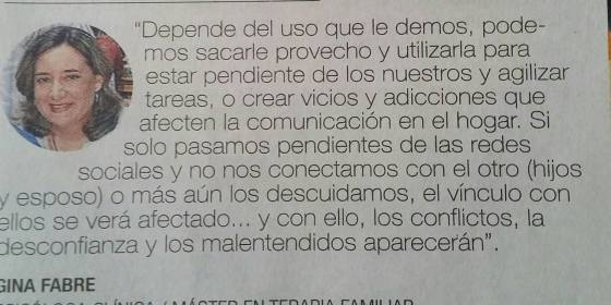 Sobre el buen uso de redes sociales. Diario Expreso