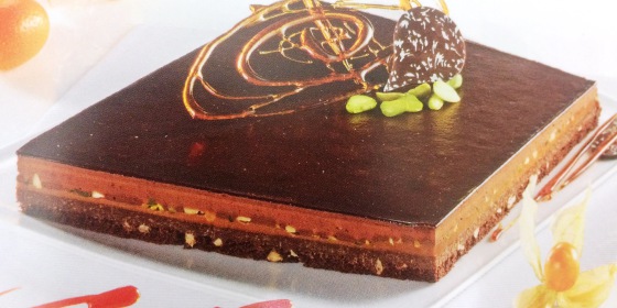 Entremet au chocolat