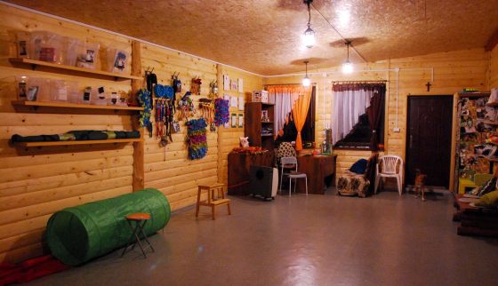 Nasza sala do ćwiczeń całoroczna