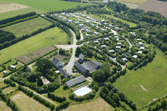 Vue aérienne Domaine de Trochérou - Finistère Sud - Pont-Aven