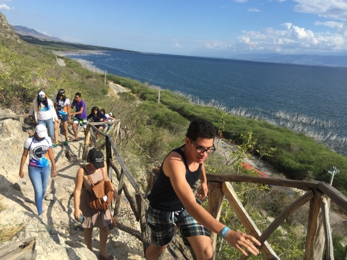 Vista al Lago Enriquillo