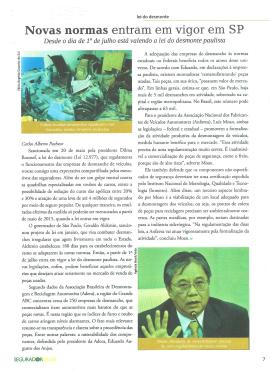 Matéria da série sobre Lei do Desmonte
