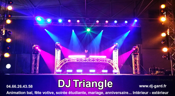 DJ animation mariage, anniversaire, soirée gala entreprise, étudiante, fête votive