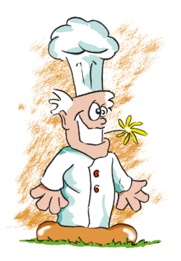 Le petit cuisinier.... figurera sur toutes les cartes du restaurant.... deviendra la mascotte de l' établissement...
