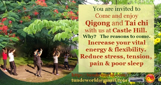 Tunde-World group and private classes of Tai chi and Qigong run in Sydney. ENJOY YOURS FIRST Tai chi and Qigong CLASS FOR FREE.