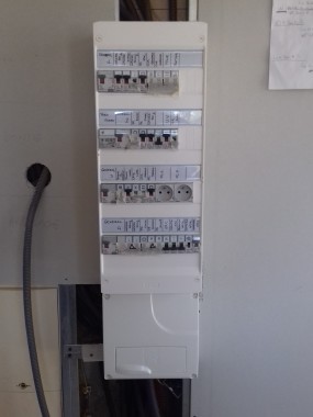 Tableau électrqiue d'une Villa de 100m2