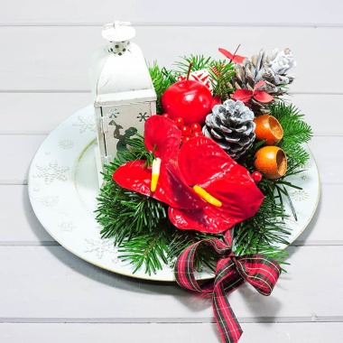 Christmas plate