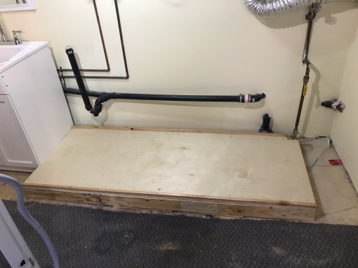 Washer / Dryer Platform