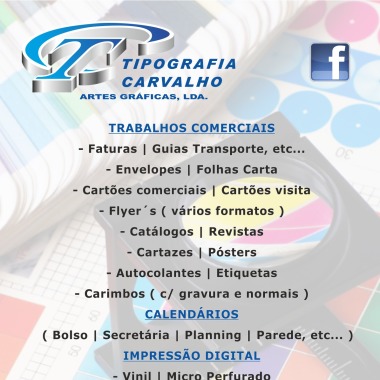 Tipografia Carvalho - Artes Graficas,Lda.
