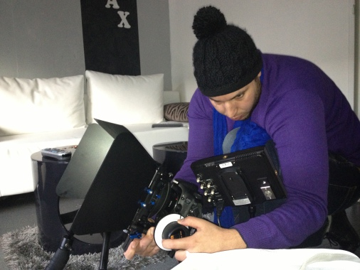 Photo sur tournage