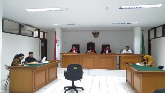 Agenda Sidang Putusan di Pengadilan Hubungan Industrial pada Pengadilan Negeri BAndung
